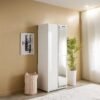 Home Box White 2-Door Wardrobe with Mirror
