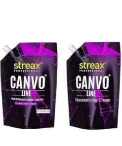 Streax Line Big Straightening Cream and Neutralizing Cream  Intense  pack of 2 500 gm each