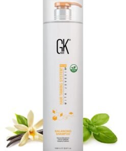GK Hair Balancing Shampoo (33.8 Fl Oz/1000ml) For Oily Color Treated Hair Deep Cleansing Restores pH Levels Ideal for Over-Processed and Environmentally Stressed Hair