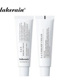 lakerain 345 Relief Cream | Daily Face Moisturizer | Blemish Relief Care | Soothing Recovery & Moisture with Niacinamide, Panthenol | Korean Vegan Skincare for All Skin Types | 1.69 Fl Oz (Pack of 1)