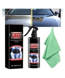 Nano Ceramic Spray | Scratch Remover & High-Gloss Coating | Protection for Cars, Motorcycles, Boats | Water & Grime Repellent (1pcs)