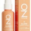 OZ Naturals Glow Serum Vitamin C Anti Aging With Hyaluronic Acid Pure Vitamin E Oil And Rosehip Oil  All Natural Antioxidant Facial Serum For A Brighter More Even Skin Tone 30ml