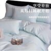 Lohas Travel Lively Travel Disposable Bedding Set, Four-Piece Hotel Bedding, Bed Sheet, Duvet Cover, Double Bed Cover, Thickened Hygienic Bed Cover For Travel
