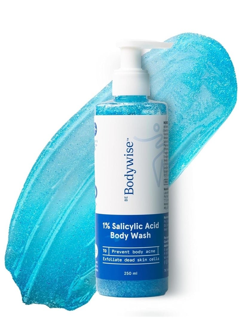 Bodywise 1% Salicylic Acid Body Wash 250ml