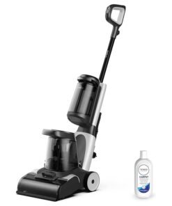 Tineco Carpet One Corded Carpet Cleaner With Powerdry And Heatedwash, Powerful Suction With Iloop Smart Sensor Technoly And Screen, Spot And Upholstery Washing, Lightweight Design 2 L 1300 W CW101800AE Black