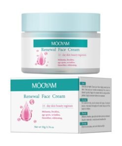 MOOYAM Renewal Face Cream for Melasma and Freckles Treatment for All Skin Types, Anti-wrinkle, Smoother and Whitening Face Cream Renewal Face Cream -50g