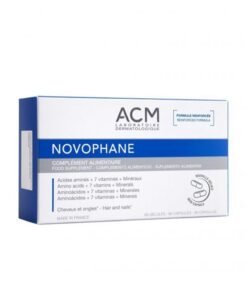 ACM Laboratoire dermatologique Novophane Hair & Nail Capsules, 60 Capsules – Daily Supplement for Hair Growth & Strength