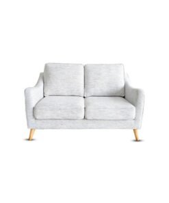 ROTAI Maddox Sofa 2-Seater with 2-Year Warranty | Soft Fabric Loveseat | D28 High-Density Foam | Spring Seat Support | Pine Wood Frame | Compact Modern Couch for Living Room.