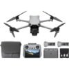 dji Air 3S Fly More Combo (RC 2 Screen Remote Controller), Drone with 1" CMOS Wide-Angle & Medium Tele Camera for Adults, 4K/60fps, Omnidirectional Sensing & 3 Batteries for Extended Flight Time