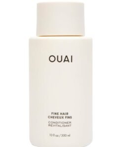 Ouai Fine Hair Conditioner - Volumizing Conditioner for Fine Hair Made with Keratin, Biotin and Chia Seed Oil - Adds Softness, Bounce and Volume - Free from Parabens, Sulfates, and Phthalates (10 Oz)