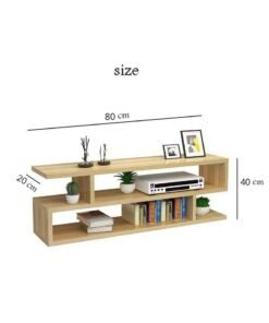 Alternative view of XiuWoo 3-Tiers Personalized TV Table TV Rack Cabinet Modern Media Storage Stand Console Coffee Table Home Office Storage Rack Side End Table for Living Room Bedroom Office