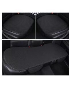 Motim 3 PCS Car Seat Cover Set, Four Seasons Breathable Universal Car Seat Pad, Car Seat Protector with Pocket, Compatible with Most Vehicle Fit for Cars Truck SUV