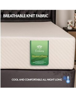 EASELIVING Memory Foam Mattress 180 x 200 x 25 cm | Plush Spring-Free Mattress with Pressure Relief | Breathable Zip Cover, Adaptive Foam Base | Ideal for Side Sleepers - Image 4
