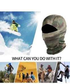 Daytoyz Balaclava Face Mask UV Protection Windproof Hood Tactical Mask for Ski Cycling Outdoor Fishing Hunting Camo - Image 4
