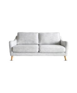 ROTAI Maddox Sofa 3-Seater with 2-Year Warranty | Soft Fabric Upholstery | D28 High-Density Foam | Spring Seat Support | Pine Wood Frame | Modern Living Room Couch