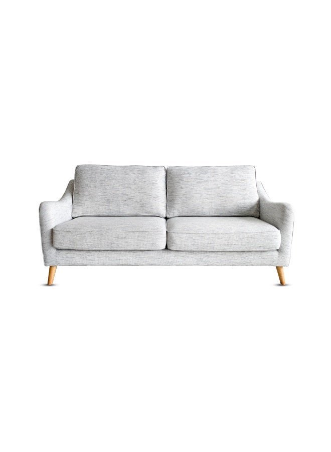 ROTAI Maddox Sofa 3-Seater with 2-Year Warranty | Soft Fabric Upholstery | D28 High-Density Foam | Spring Seat Support | Pine Wood Frame | Modern Living Room Couch