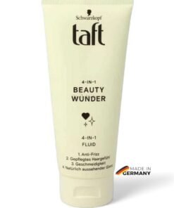 Schwarzkopf Taft 4-in-1 Beauty Wunder Hair Fluid – Anti-Frizz, Shine, Smoothness & Care – 100ml