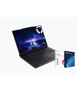 Lenovo Legion Pro 9i Gaming Laptop - Intel Core Ultra 9 275HX, 128GB DDR5, 8TB SSD,18 Inch WQUXGA 240Hz, 16GB Nvidia GeForce RTX 5080 Windows 11 Pro + Life Time Office 2024 English/Arabic Eclipse Black