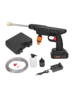 Genzy 48V High-Pressure Water Sprayer, Car Washing Machine, 5M Range, Cordless Portable Electric Water High Pressure Washer Gun, Used For Car Washing, Floor Cleaning & Garden Watering