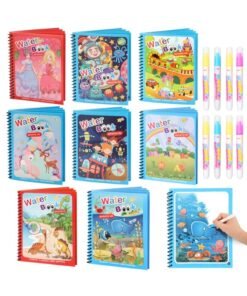 NYVIO 12Pack Kids Party Favors Return Gifts for Birthday Giveaways|Reusable Water Coloring Books for Toddlers| Bulk Mini Toys & Goody Bag Fillers| Small Gifts for Kids, Piñata Stuffers & School Party Giveaways