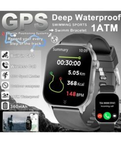 RollsTimi  2025 New Style Sports Bluetooth Smart Watch, Smart Wearable Device, Equipped with 360mAh Large-Capacity Battery, 2.01-Inch HD Full Touch Large Screen, Daily Waterproof, DIY Personalized Watch Face, RT EX300