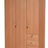 SULSHA 3 Door Wooden Wardrobe Cabinet Cupboard Engineered Wood Perfect Modern Stylish Heavy Duty