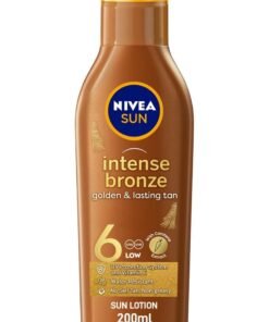 NIVEA SUN Tanning Lotion, Carotenne, Vitamine E, SPF 6, 200ml