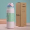 Owala FreeSip Insulated Stainless Steel Water Bottle with Straw for Sports and Travel, BPA-Free, 32-Ounce