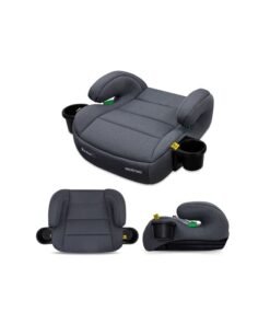 neobreez I-FIRA I-Size Backless Booster Car Seat, Double Padded Foam, Compact, Lightweight&Portable Travel Childrens Kids Boys Girls Car Seat, Arm Rest Seat, 2 Cup Holder, ECER129, 6-12Yrs, 22-36Kg, Group 3