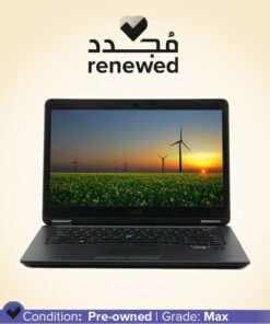 DELL Renewed - Latitude E7470 Laptop With 14-Inch HD Display,Core i7 Processor/6th Gen/8GB RAM/256GB SSD/Intel HD Graphics English Black
