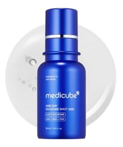 Medicube Zero Exosome Shot 2,000 Ppm Spicule Facial Serum | Liquid Skin Booster Serum | Exosome, Aha+Bha+Pha | Pore Care, Dead Skin Cells, Skin Texture | Korean Skin Care 1.01 Fl.Oz