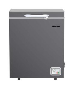 NIKAI 200L Gross / 138L Net, Single Door Chest Freezer With Storage Basket, High Energy Efficiency Cooling System, Adjustable Temperature, Child Lock, Silent Operation, Ideal For Home And Restaurants 200 L 378 kW NCF200N7S/1 Silver
