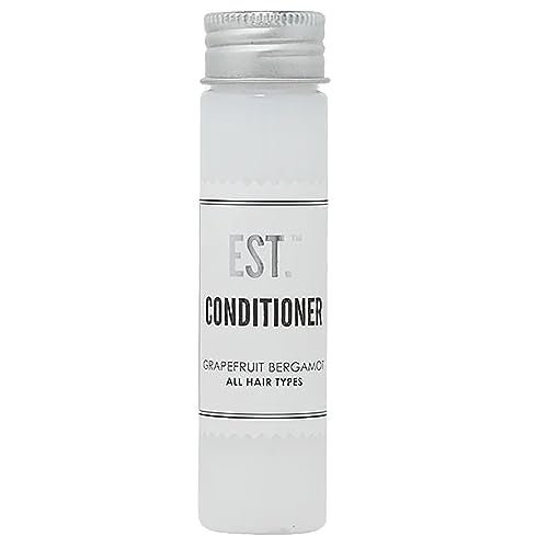world amenities EST Conditioner with GrapefruitBergamot fragrance BiodegradableRecyclable Bottle with Screw Top 141oz 40ml