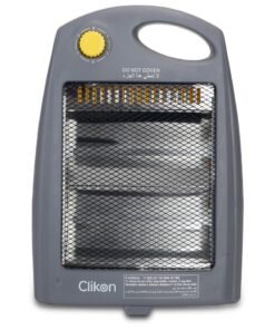 Clikon Quartz Heater: Efficient Heating for Every Space 800 W CK4208 Yellow/Grey
