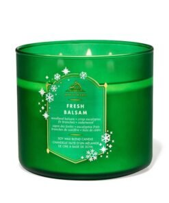 Bath & Body Works Fresh balsam 3-wick Candle