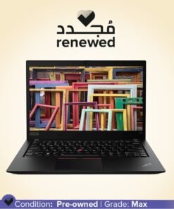 Lenovo Renewed - ThinkPad T14 Laptop With 14-Inch Full HD Display, AMD Ryzen 5 PRO Processor/Hexa Core/16GB RAM/256GB SSD/AMD Radeon Graphics/Windows 10 Pro English black