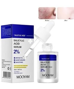 MOOYAM 2% Salicylic Acid Serum for Face Acne Treatment, Acne Serums for Oily Skin, Moisturizer Face Serum