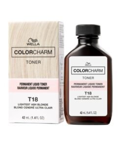 WELLA Colour Charm Liquid Hair Toner T18 Lightest Ash Blonde 42ml