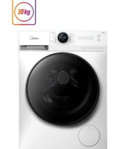 Midea 10KG Front Load Smart Washing Machine With Lunar Dial, 1400 RPM, 14 Programs, Fully Automatic Washer With Wide Door, Digital LED Display,Child Lock, Steam Care, Wi-Fi Connectivity 10 kg 10 kg MF200W100WBW White