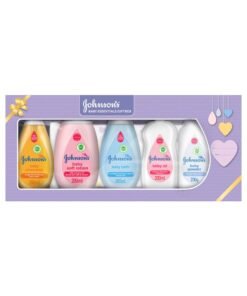 Johnson's Baby Essentials Gift Box: Baby Shampoo Soft Lotion Bath Oil Powder Wipes
