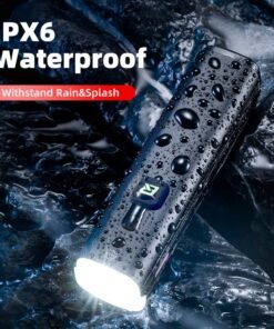 ROCKBROS Bike Light 1000 Lumens USB Rechargeable Bike Headlight Led IPX6 Waterproof Bike Front Light 5 Modes Aluminum Alloy Super Bright Bike Light for Night Riding - Image 5