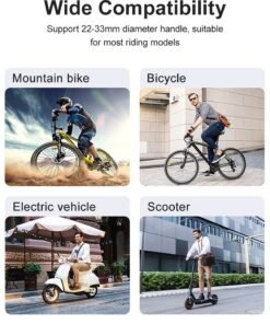 HouDeOS Phone Holder for Bike and Motorcycle Phone Mount Bicycle Cell Phone Mount Clamp for Handlebar - Image 4