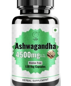 noble nature Ashwagandha 4500mg - Gluten Free - 120 Capsules