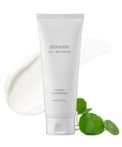 mixsoon Centella Cleansing Foam 150ml, Low pH cleansing foam for soothing and moisturization, cruelty-free, Korean Facial Cleanser, Korean Face Wash