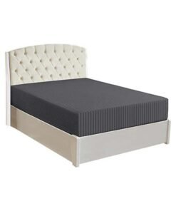 HOTEL COLLECTION Stripe DARK GREY Single Fitted Sheet 90 x 190 cm with Single Pillow Case