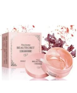 images 60 Piece Niacinome Beautecret Red Algae Moisturizing Eye Mask 80 g