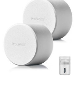 Pro Breeze Osmo Moisture Absorber Refill Tablets – 2 x 700g Extra-Large Refills for Dehumidifier – Up to 200 Days Humidity & Odour Absorption – Eco-Friendly, Fragrance-Free, No Power Needed