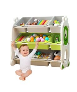 Alternative view of JSAITOYS Plastic Kids Furniture Book Shelf Baby Chest Corner Cupboard Rack Drawer Toys Storage Bookshelf Children Cabinets