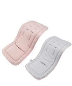 Miracle Baby 1PCS  Soft Toddler Stroller Cushion, Toddler Car Seat Insert, Reversible Universal Breathable Stroller Mat, 100% Cotton Cover Toddler Seat Pad Liner
