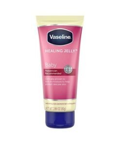Vaseline Healing Jelly Petroleum Jelly For Diaper Rash Moisturizer For Baby Hypoallergenic Skin Protectant 2.89 oz